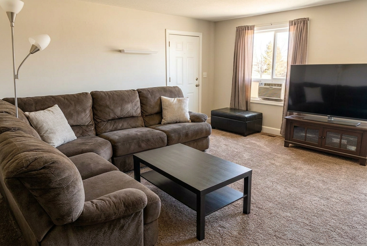 Living room — enhanced